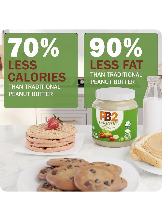 PB2 6.5oz Organic Powdered Peanut Butter - USDA Organic Certified, Non-GMO Project Verified, Gluten-Free - Image 3